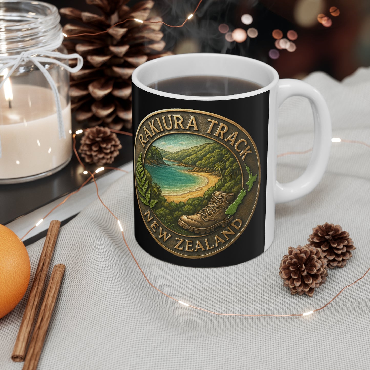 Rakiura Track Coffee Mug – New Zealand Great Walks Collection v2 (Stewart Island / Rakiura)