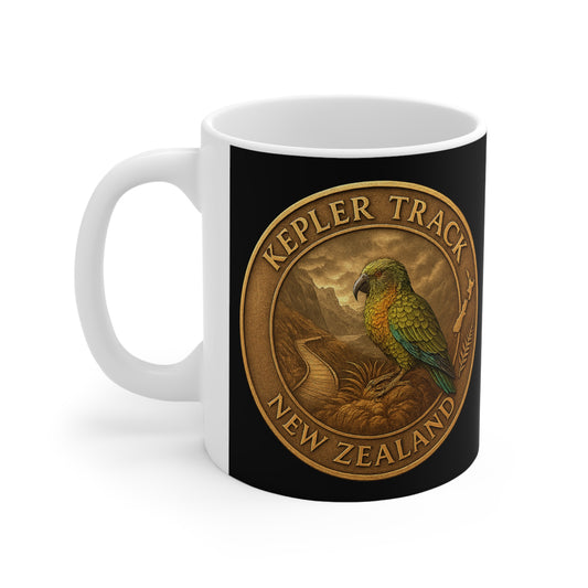 Kepler Track Mug – Fiordland NZ Great Walk Coffee Cup V1