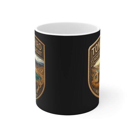 Tongariro Northern Circuit Track Coffee Mug – New Zealand Great Walks v2 (Tongariro National Park)