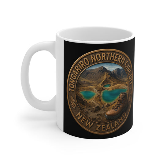 Tongariro Northern Circuit Track Coffee Mug – New Zealand Great Walks (Tongariro National Park)