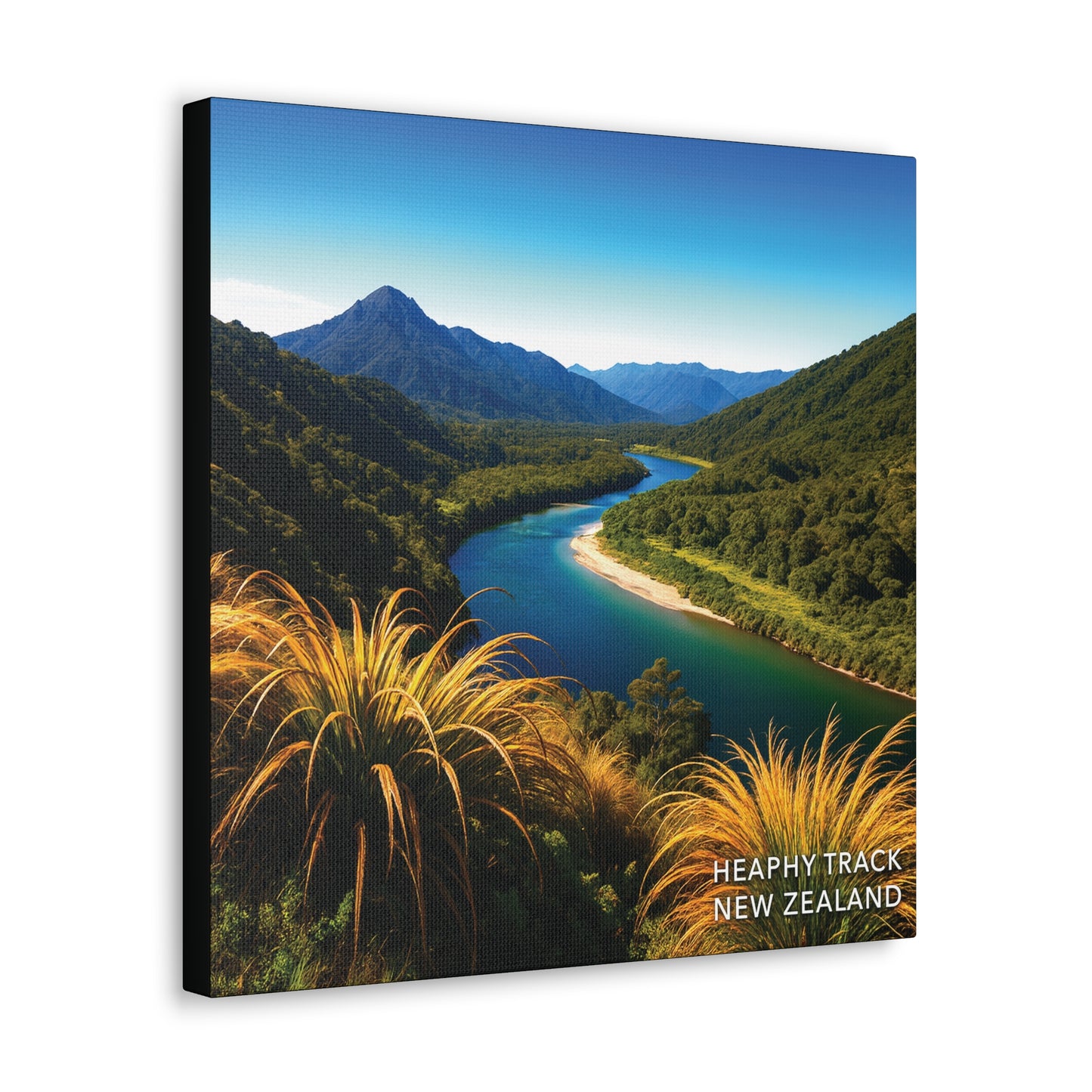 Heaphy Track Canvas Print v2 — New Zealand Great Walks Collection
