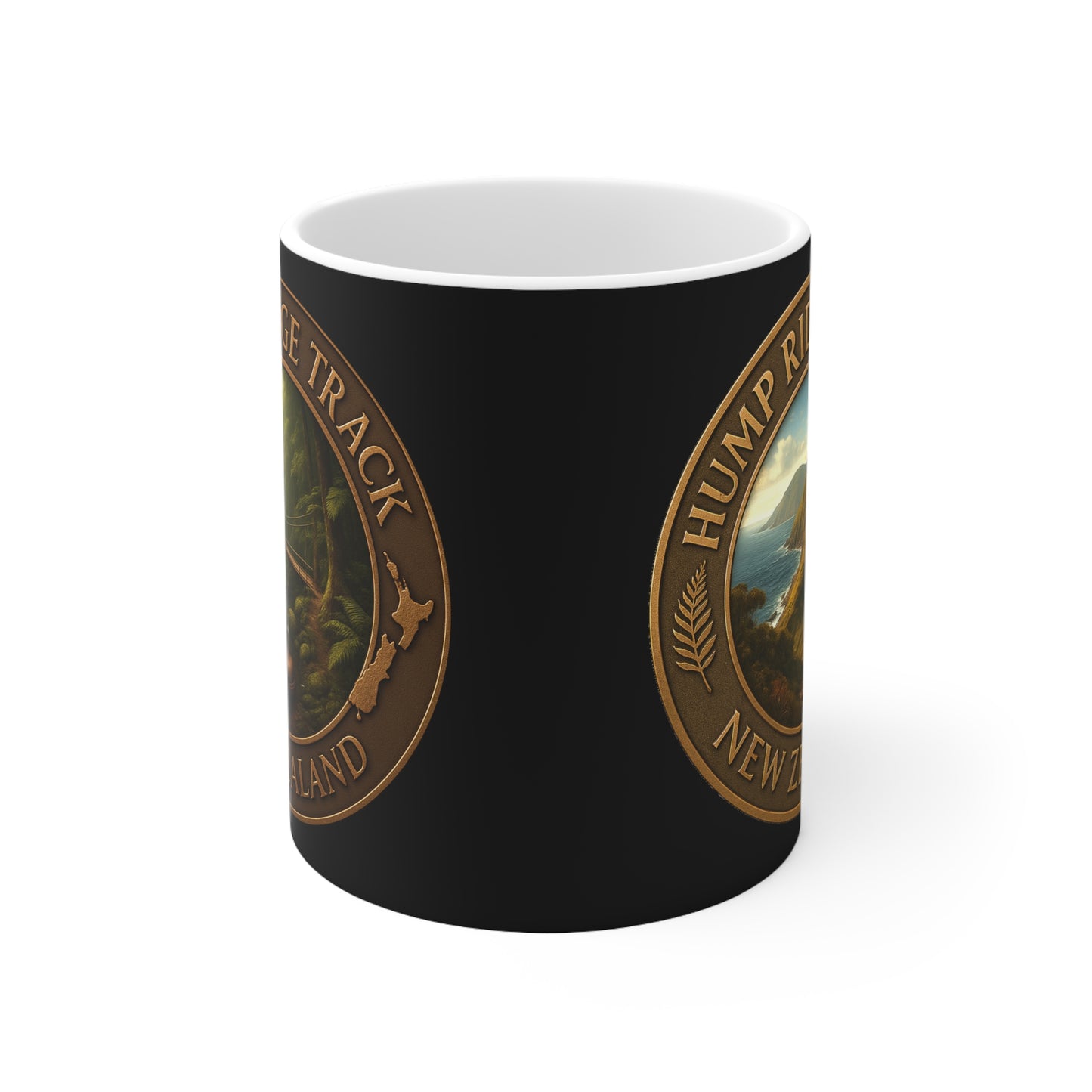 Hump Ridge Track Coffee Cup V1 (Premium Ceramic) Great- Walks Collection