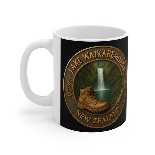 Lake Waikaremoana – New Zealand Great Walk Collection Coffee Mug v2