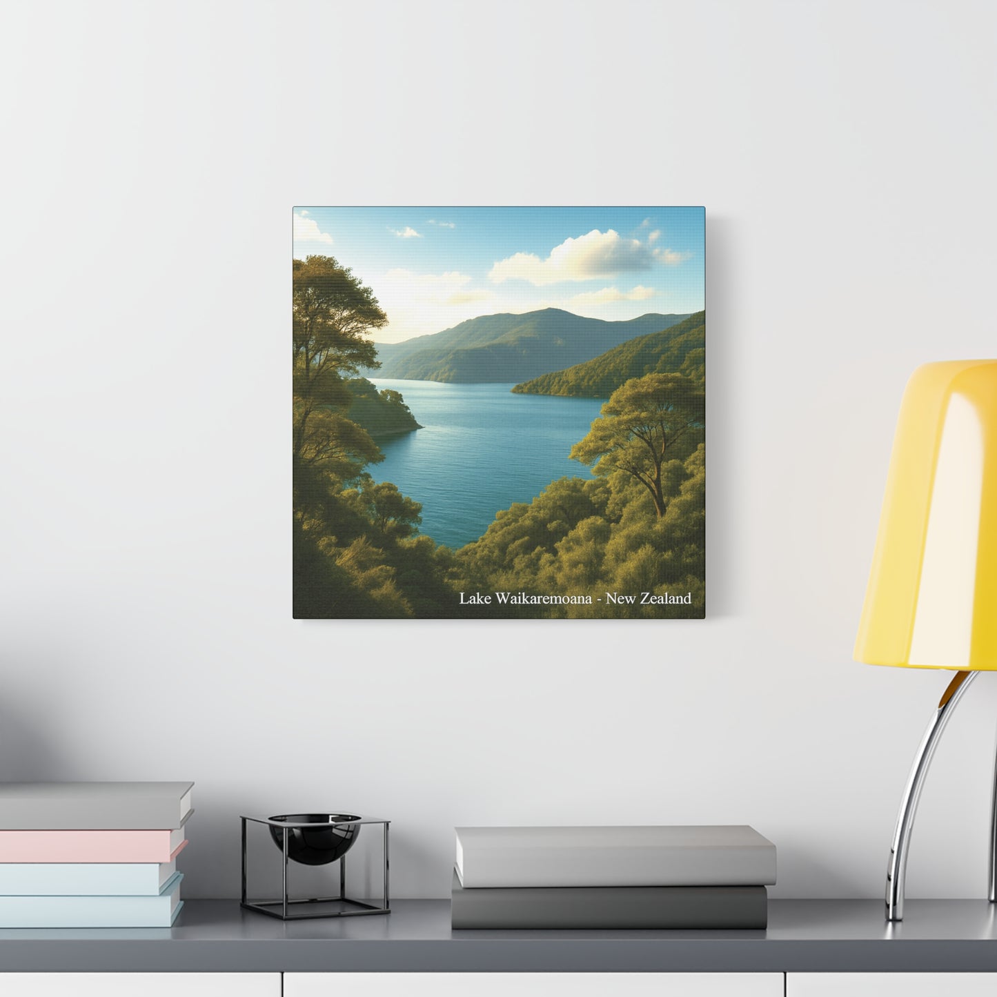 Lake Waikaremoana Canvas Print v2– New Zealand Great Walks Collection
