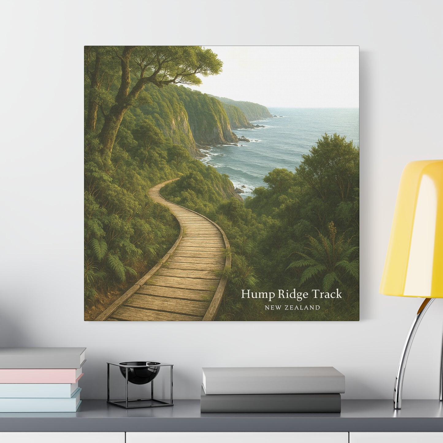 Hump Ridge Track Canvas Print V2 — New Zealand Great Walks Collection