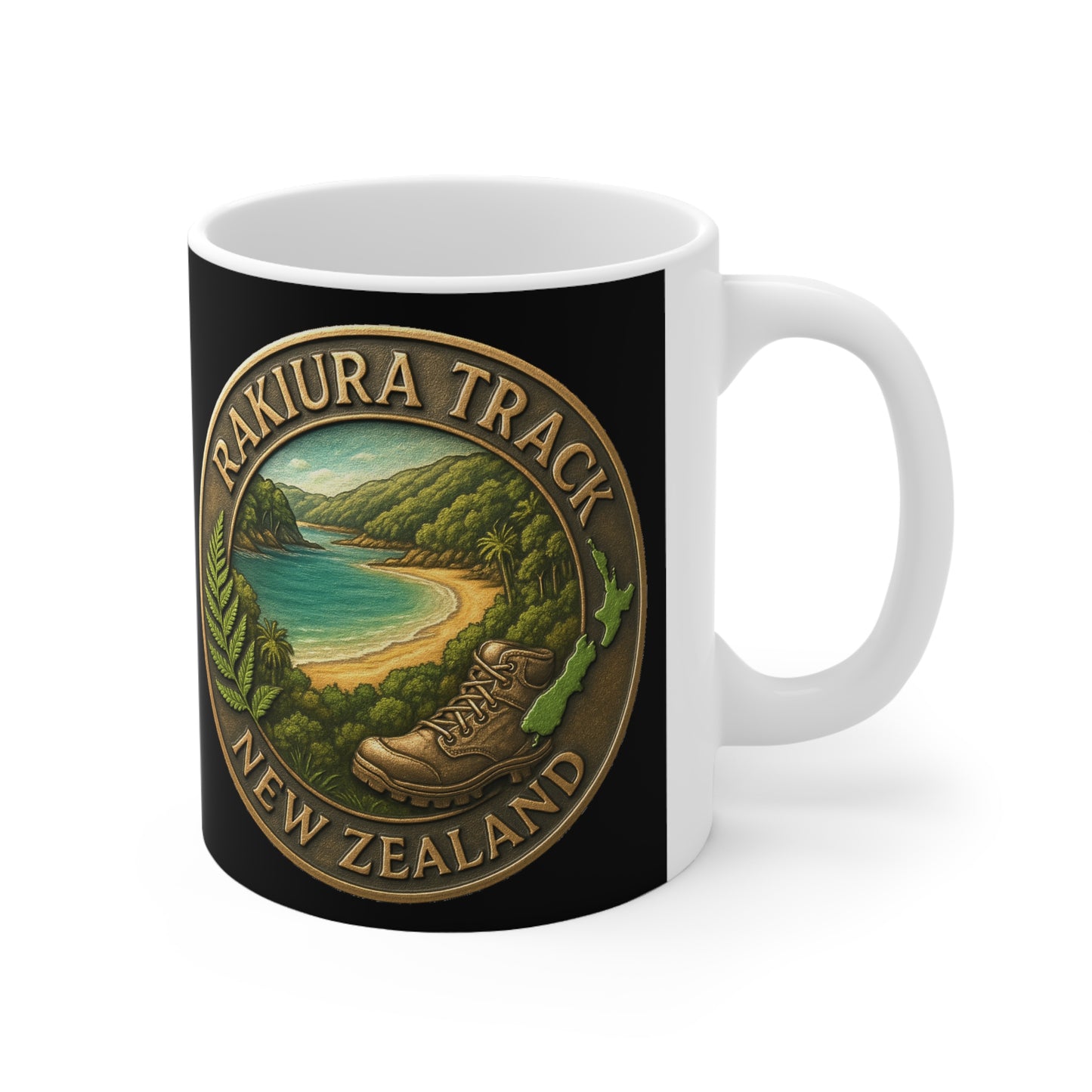 Rakiura Track Coffee Mug – New Zealand Great Walks Collection v2 (Stewart Island / Rakiura)