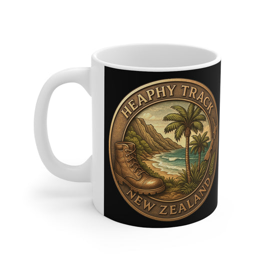 Heaphy Track– Coffee Cup V1 (Premium Ceramic) NZ Great Walks Collection