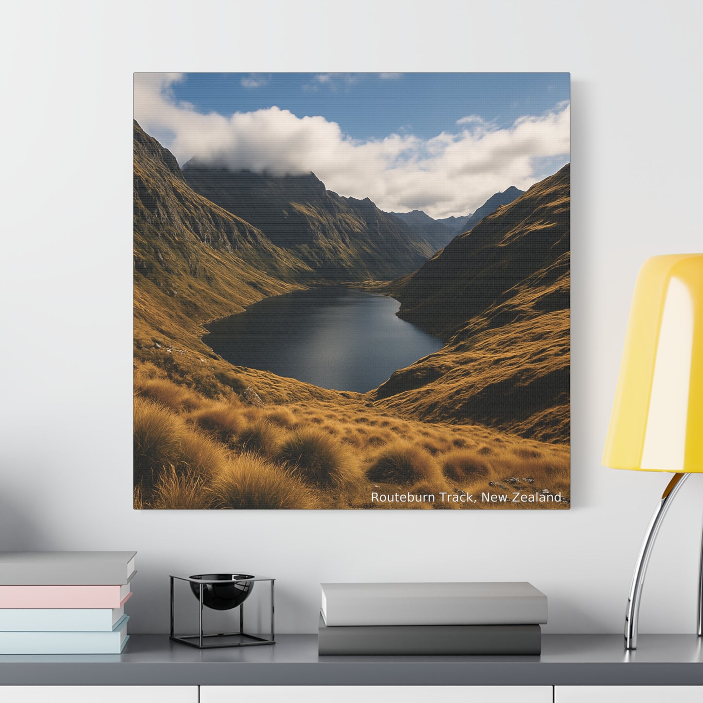 Routeburn Track, Fiordland New Zealand Canvas Print V3