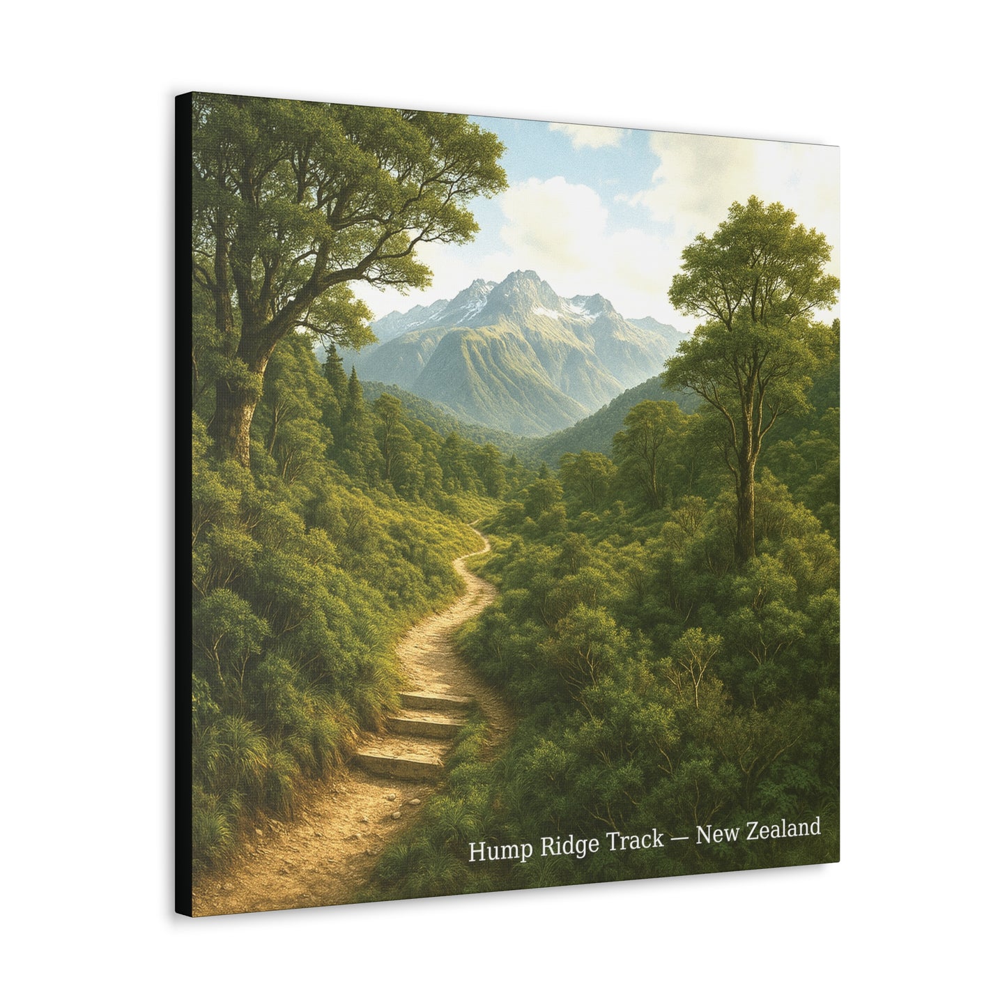 Hump Ridge Track Canvas Print V1 — New Zealand Great Walks Collection