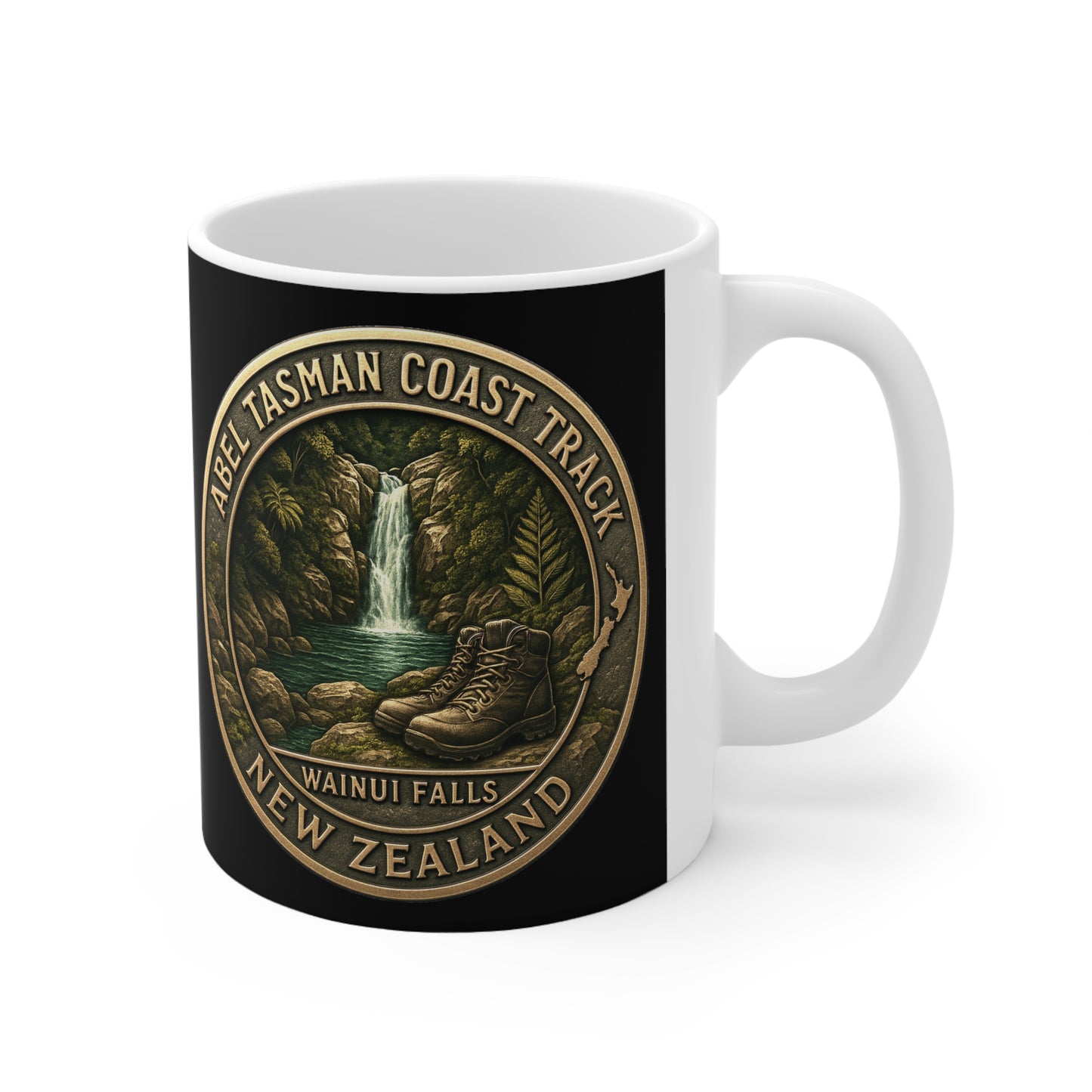 Abel Tasman Coast Track– Coastal & Tramping Boots Mug