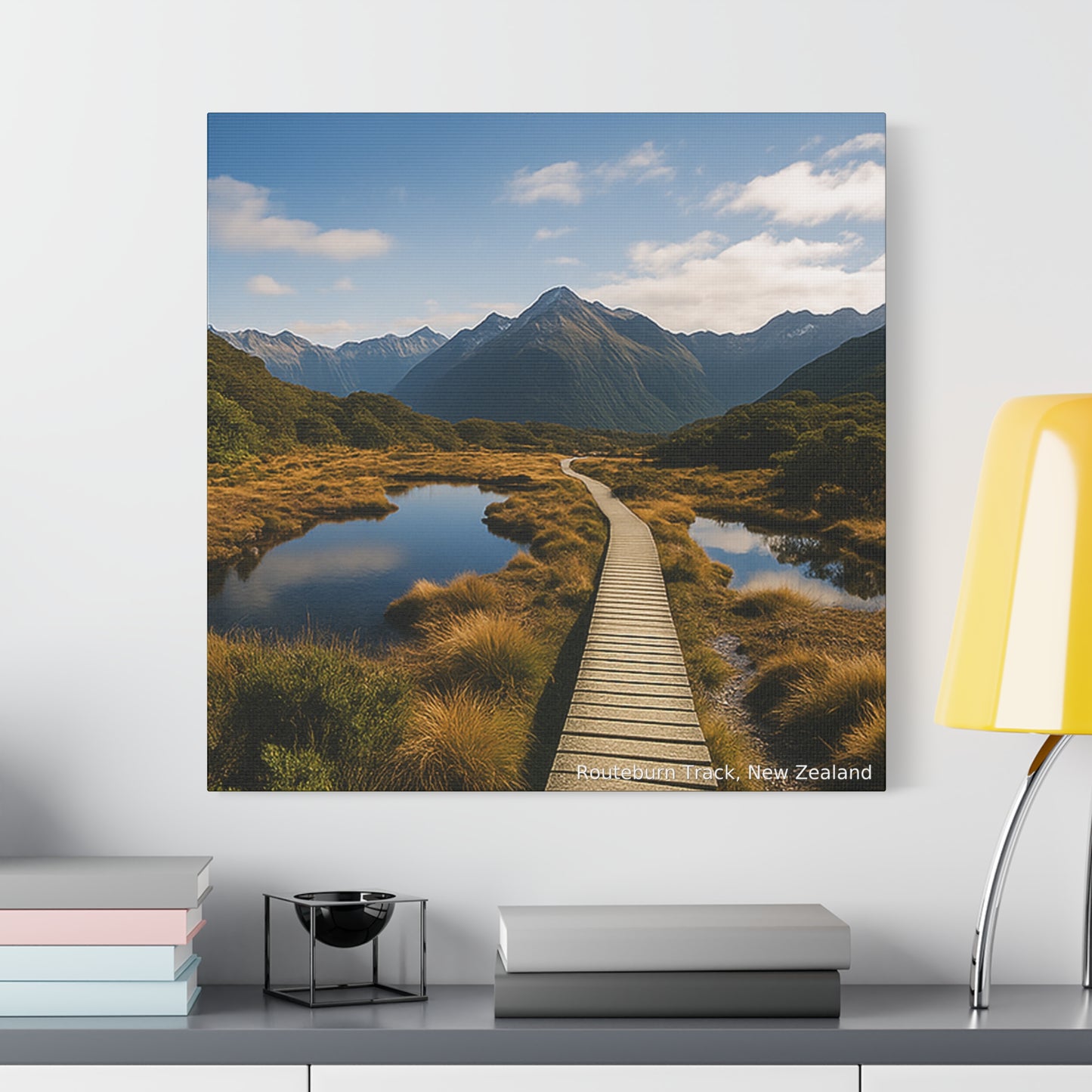 Routeburn Track, Fiordland New Zealand Canvas Print V1