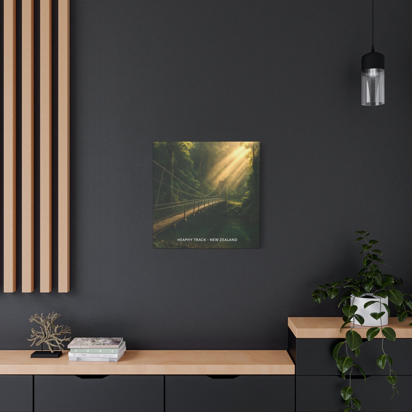 Heaphy Track Canvas Print v3 — New Zealand Great Walks Collection