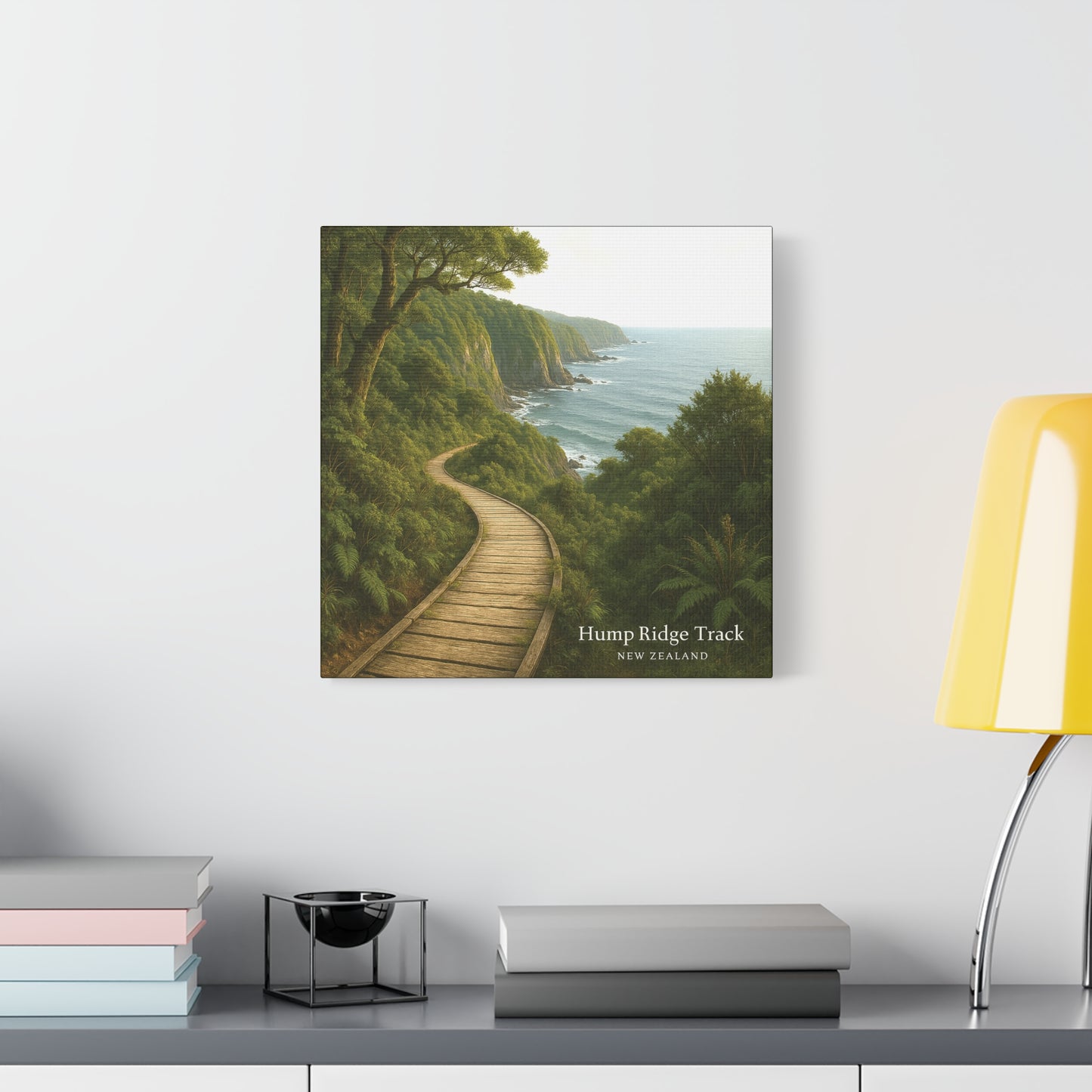Hump Ridge Track Canvas Print V2 — New Zealand Great Walks Collection