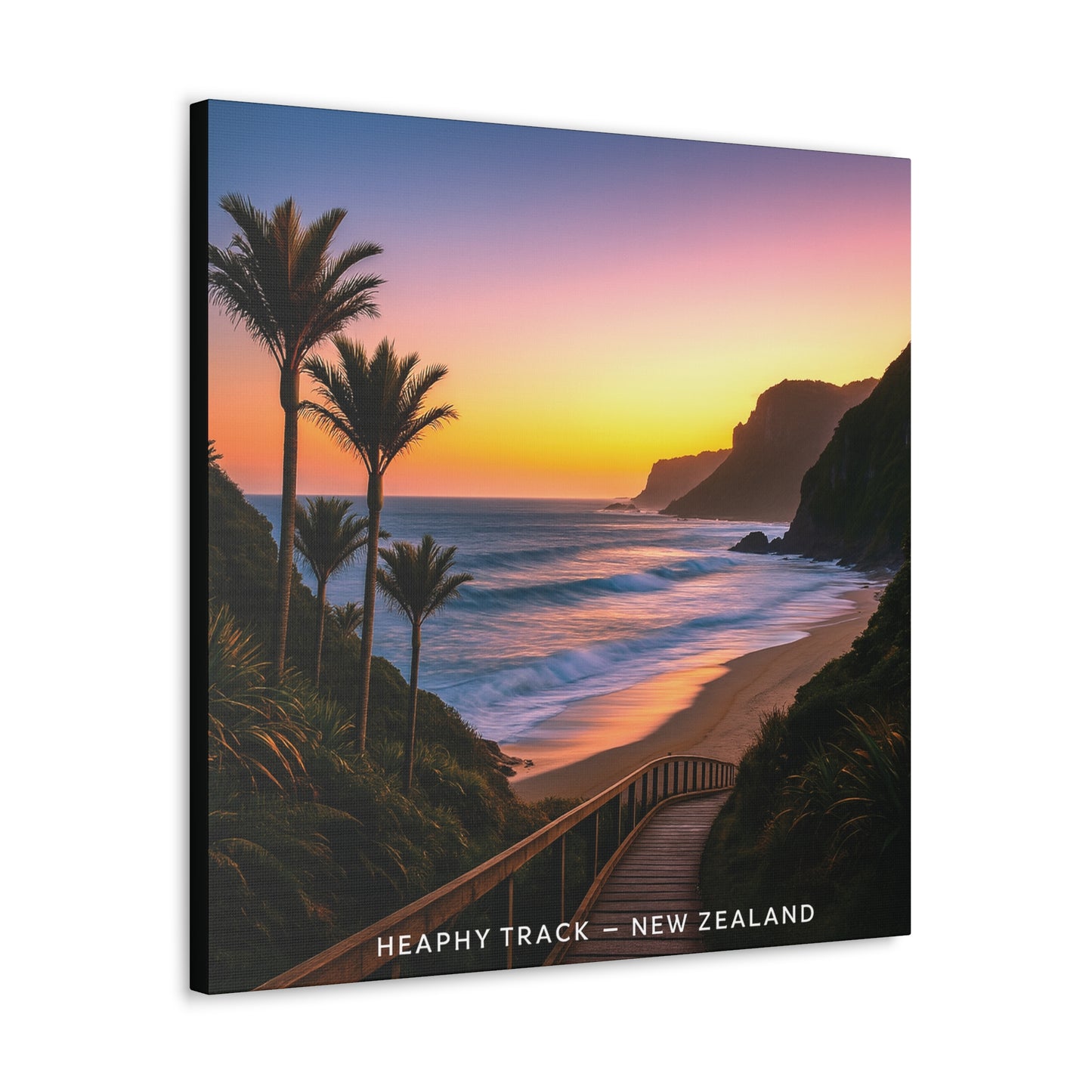 Heaphy Track Canvas Print V1 — New Zealand Great Walks Collection