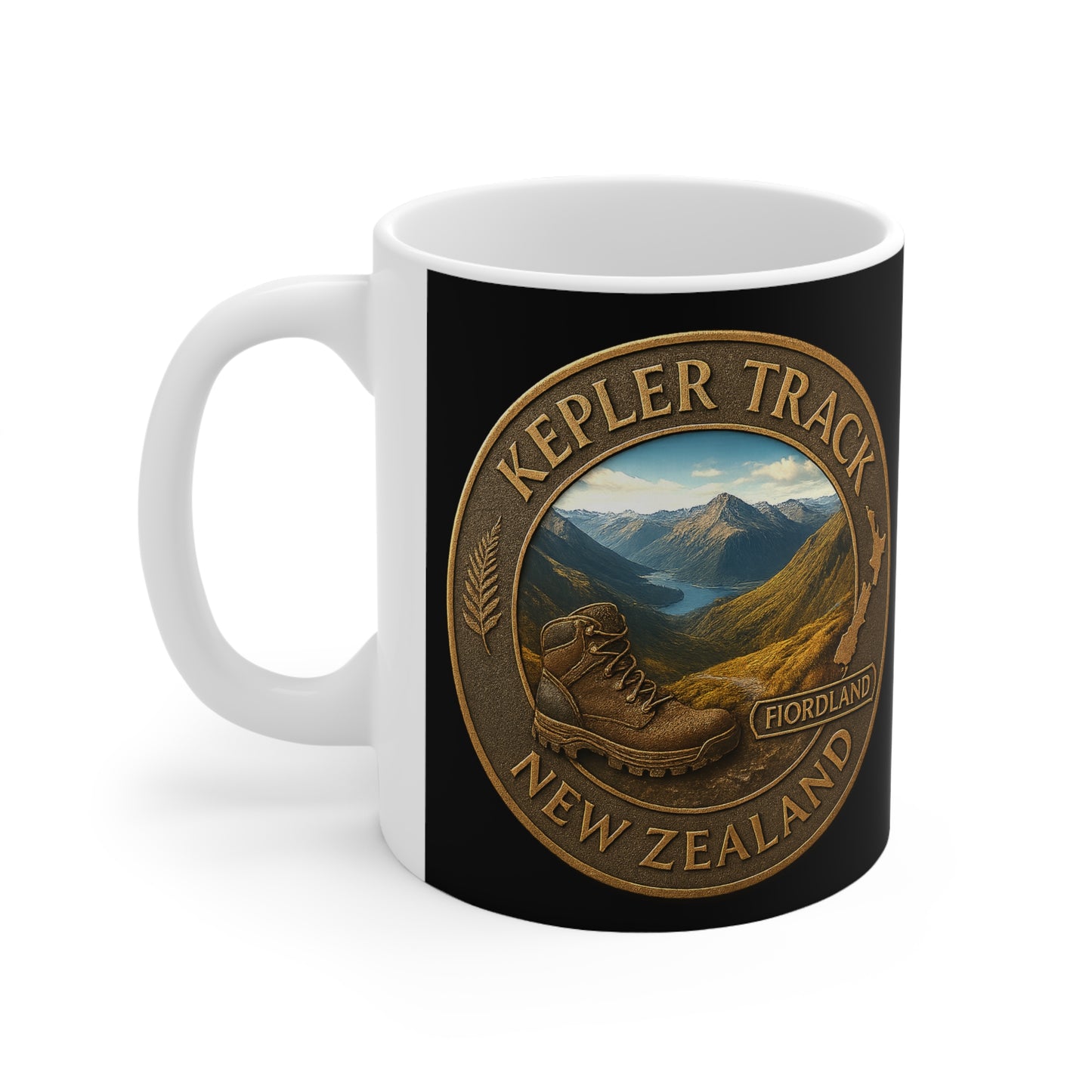 Kepler Track Mug – Fiordland NZ Great Walk Coffee Cup V2