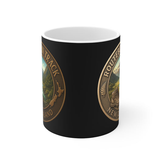 Routeburn Track Coffee Mug – New Zealand Great Walks Collection v1 (Fiordland)