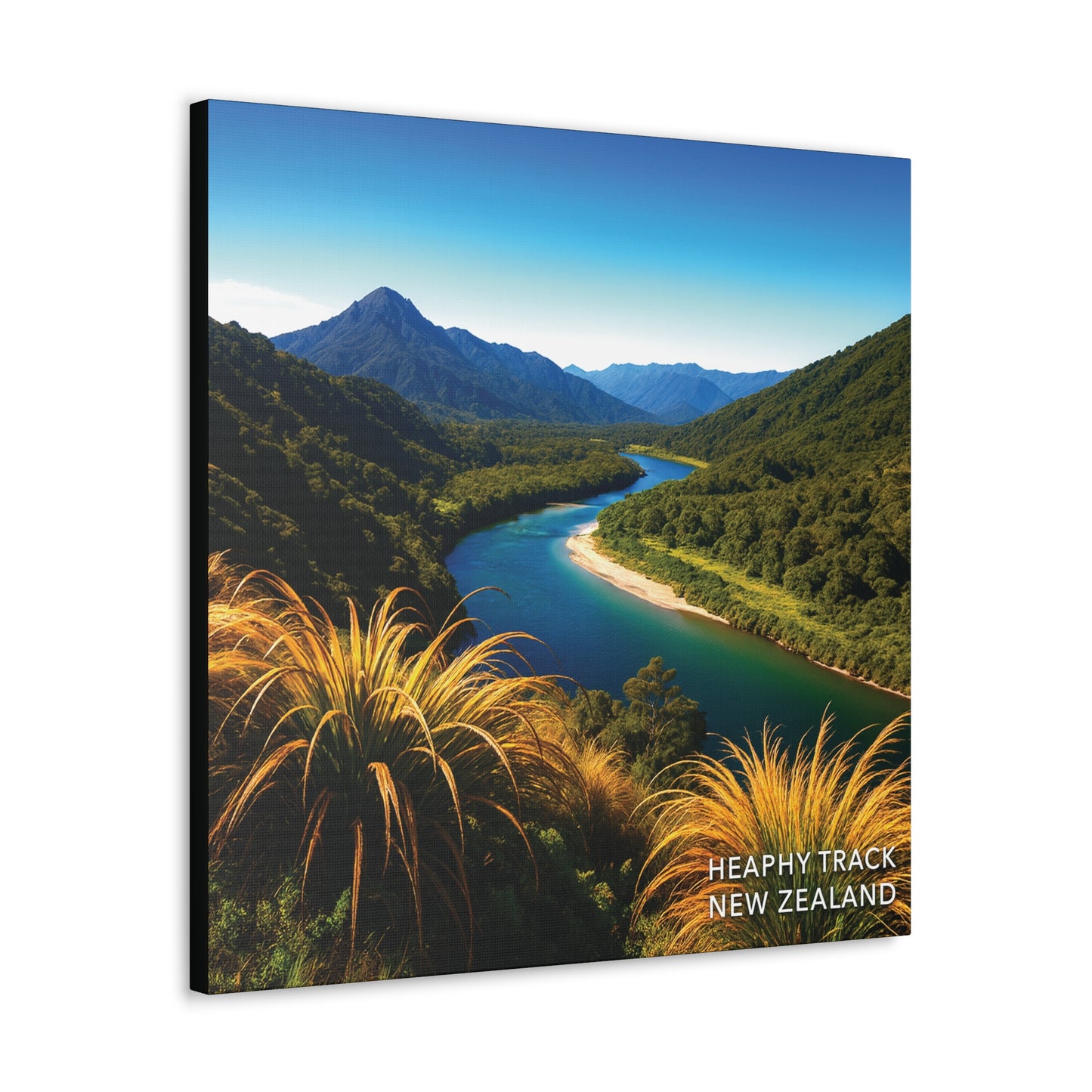 Heaphy Track Canvas Print v2 — New Zealand Great Walks Collection