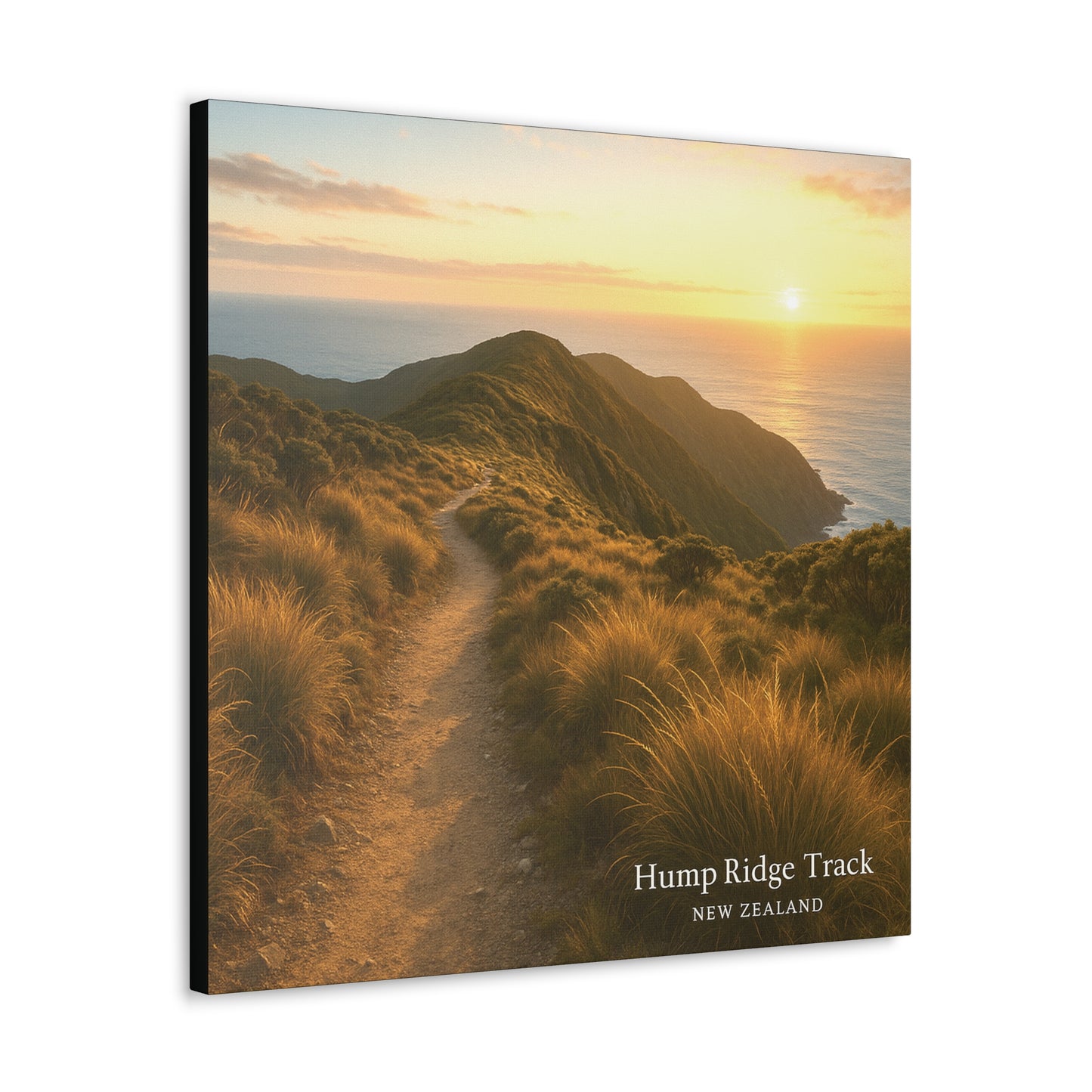 Hump Ridge Track Canvas Print V3 — New Zealand Great Walks Collection
