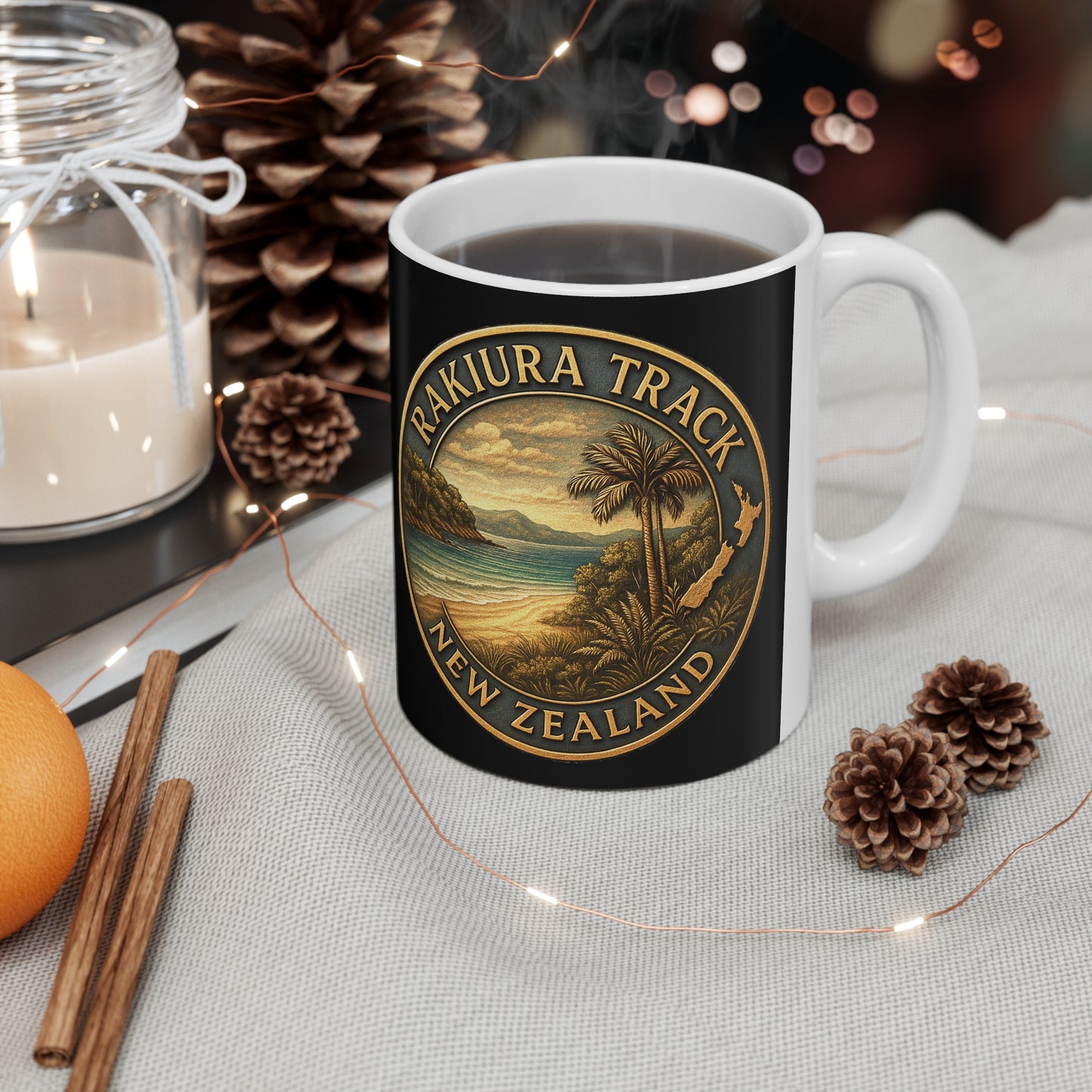 Rakiura Track Coffee Mug – New Zealand Great Walks Collection v1 (Stewart Island / Rakiura)