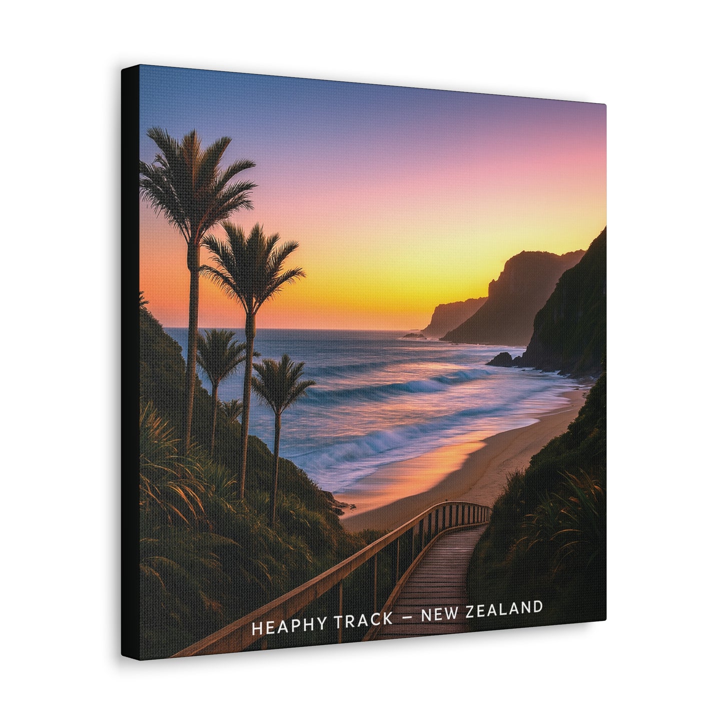 Heaphy Track Canvas Print V1 — New Zealand Great Walks Collection