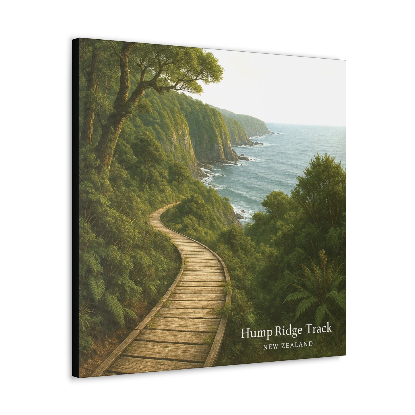 Hump Ridge Track Canvas Print V2 — New Zealand Great Walks Collection