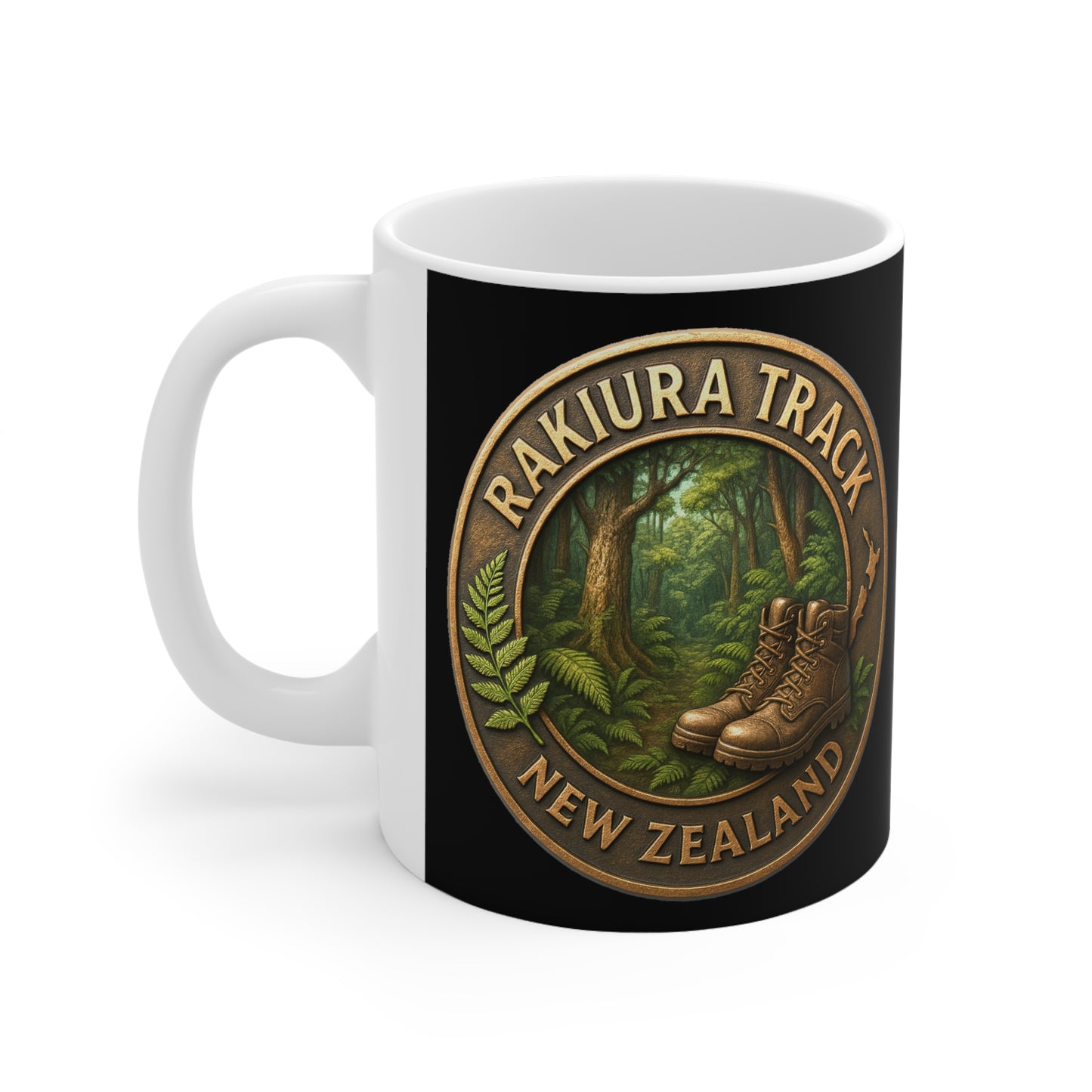 Rakiura Track Coffee Mug – New Zealand Great Walks Collection v2 (Stewart Island / Rakiura)