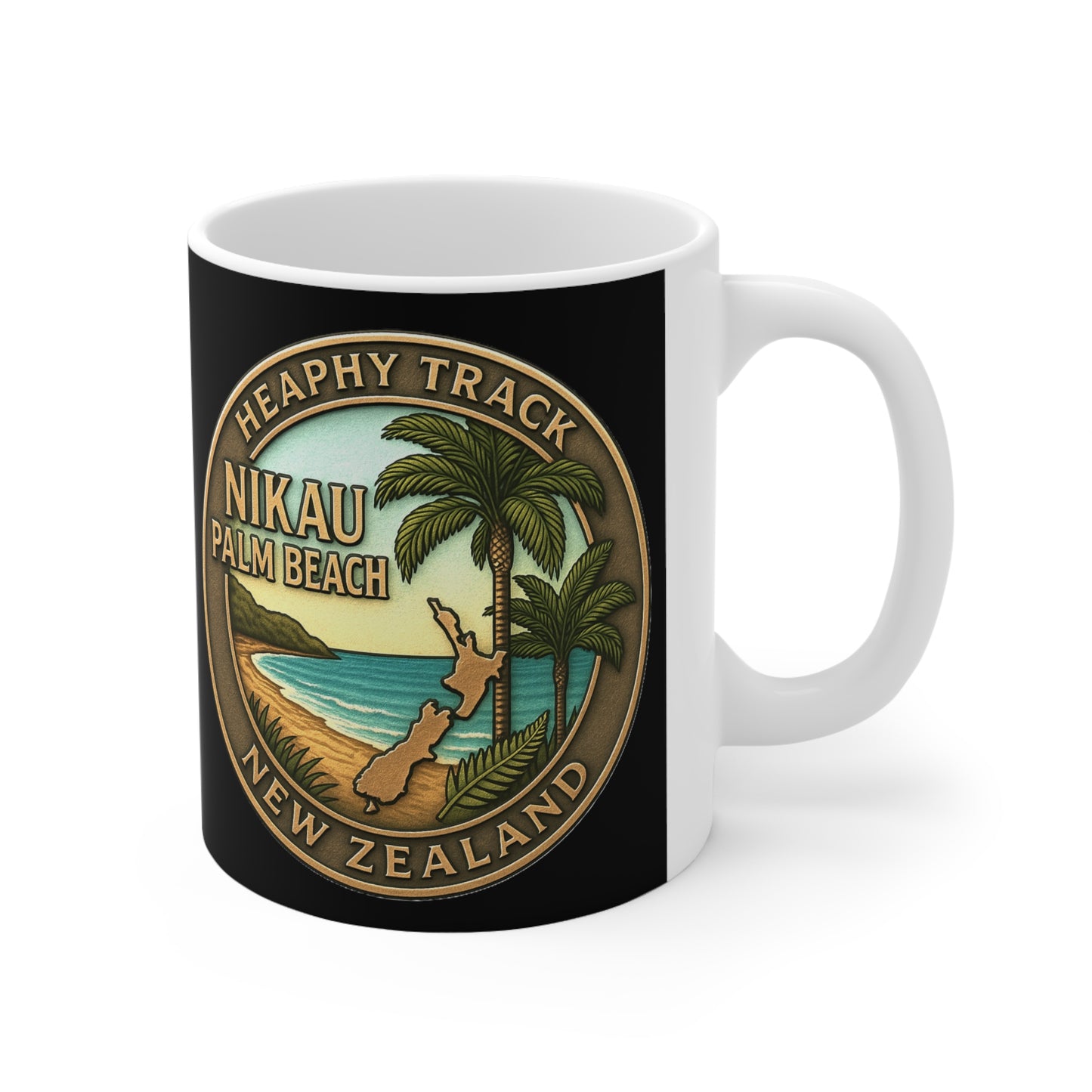 Heaphy Track– Coffee Cup V1 (Premium Ceramic) NZ Great Walks Collection