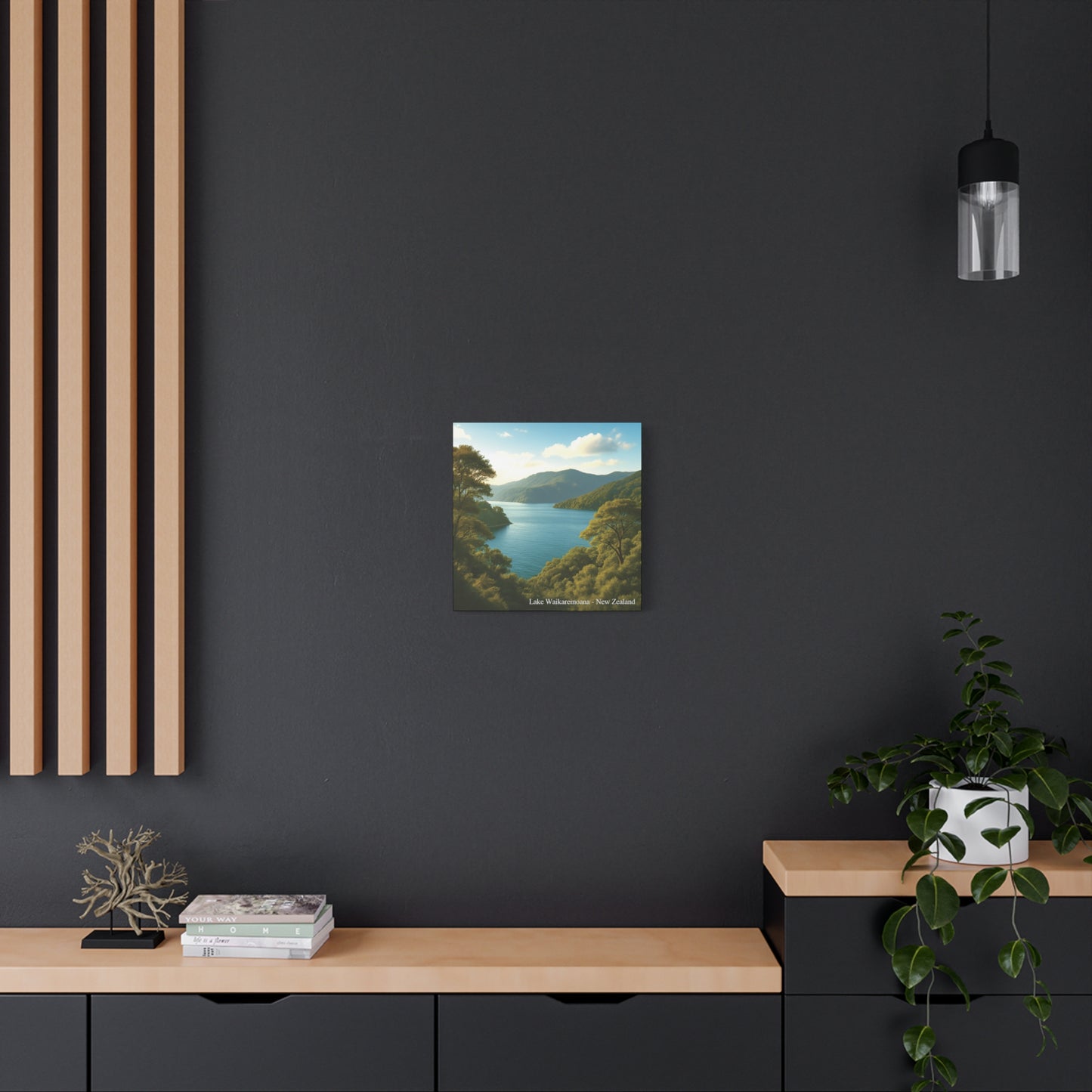 Lake Waikaremoana Canvas Print v2– New Zealand Great Walks Collection