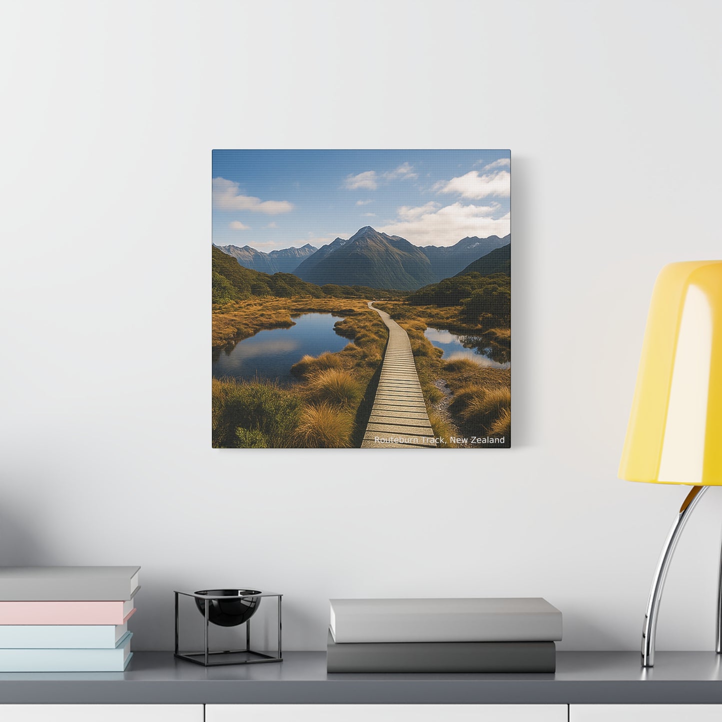 Routeburn Track, Fiordland New Zealand Canvas Print V1