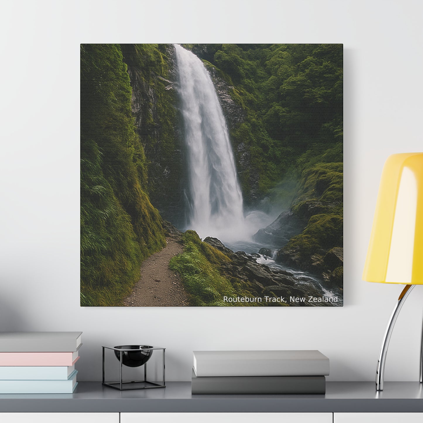 Routeburn Track, Fiordland New Zealand Canvas Print V2