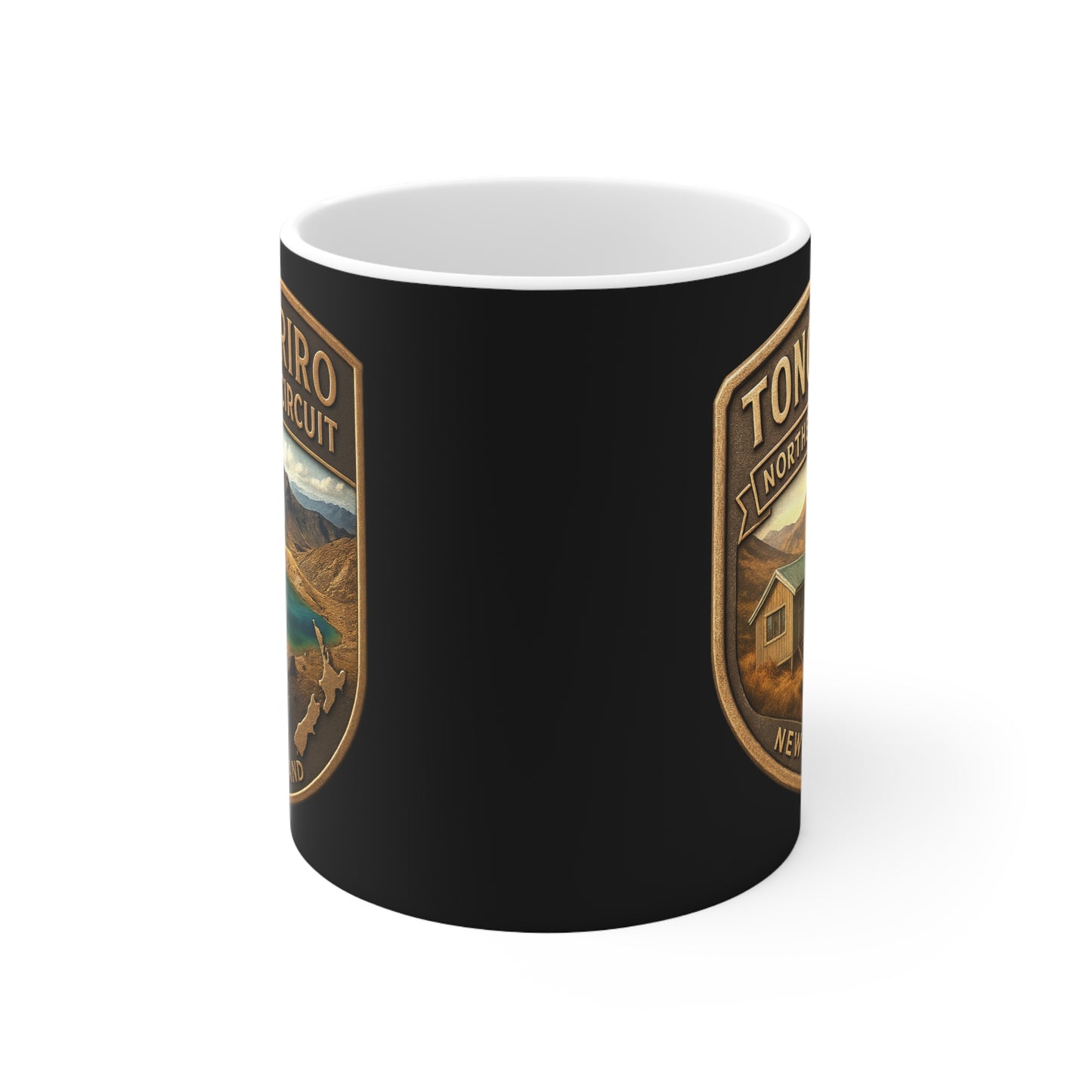 Tongariro Northern Circuit Track Coffee Mug – New Zealand Great Walks v2 (Tongariro National Park)
