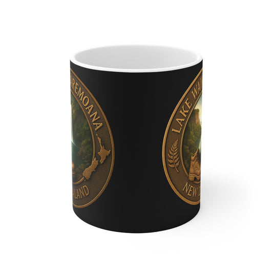 Lake Waikaremoana – New Zealand Great Walk Collection Coffee Mug v2