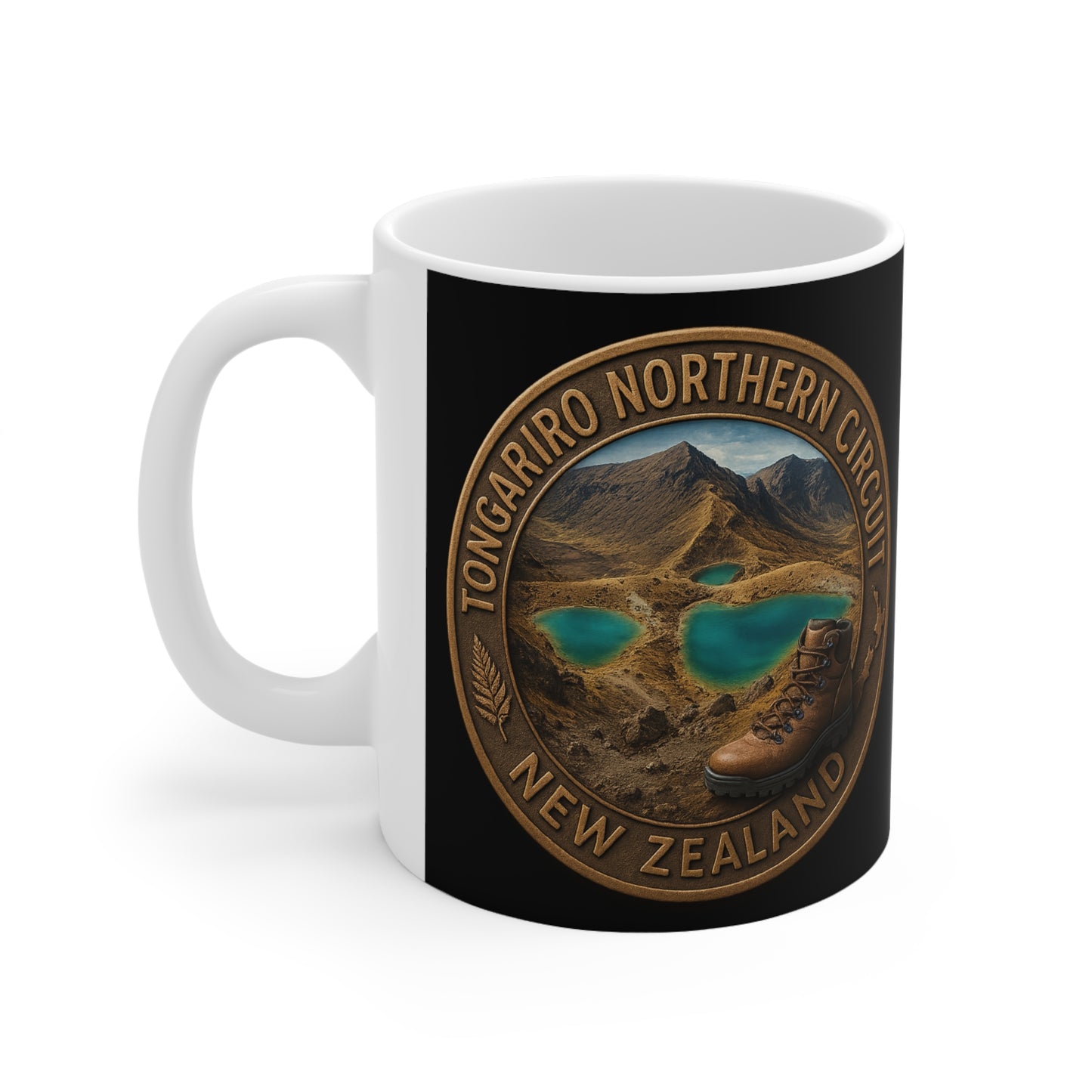 Tongariro Northern Circuit Track Coffee Mug – New Zealand Great Walks (Tongariro National Park)