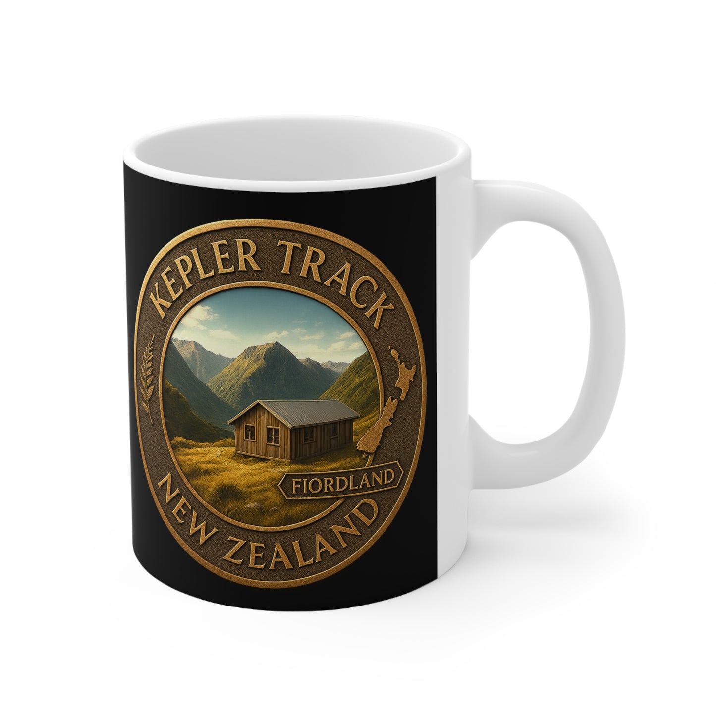 Kepler Track Mug – Fiordland NZ Great Walk Coffee Cup V2